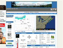 Tablet Screenshot of eastmasonvilleweather.com